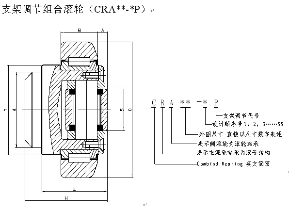 cra62-4p叉车轴承,cra62-4p门架滚轮轴承,cra62-4p组合叉车链轮轴承