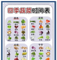 四季蔬菜种植时间表，轻松安排你的菜园